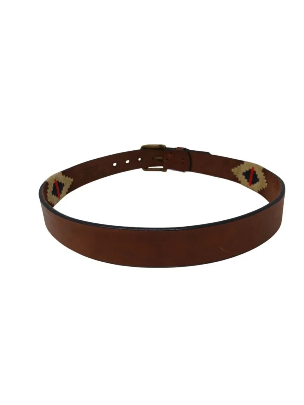 Gaucho Brown Leather Belt 90 35.5